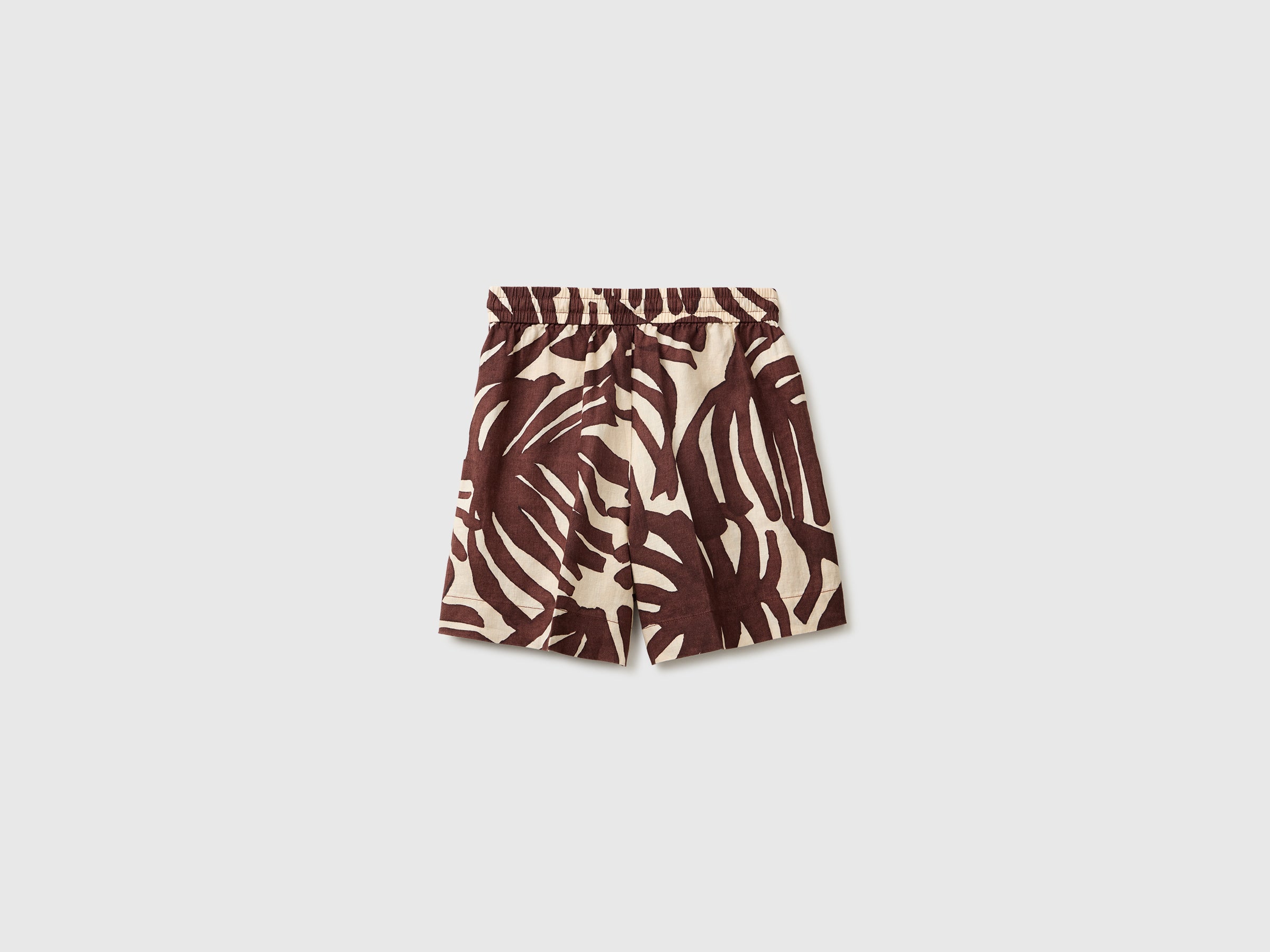 Shorts estampados em linho puro - ucb_image_BS