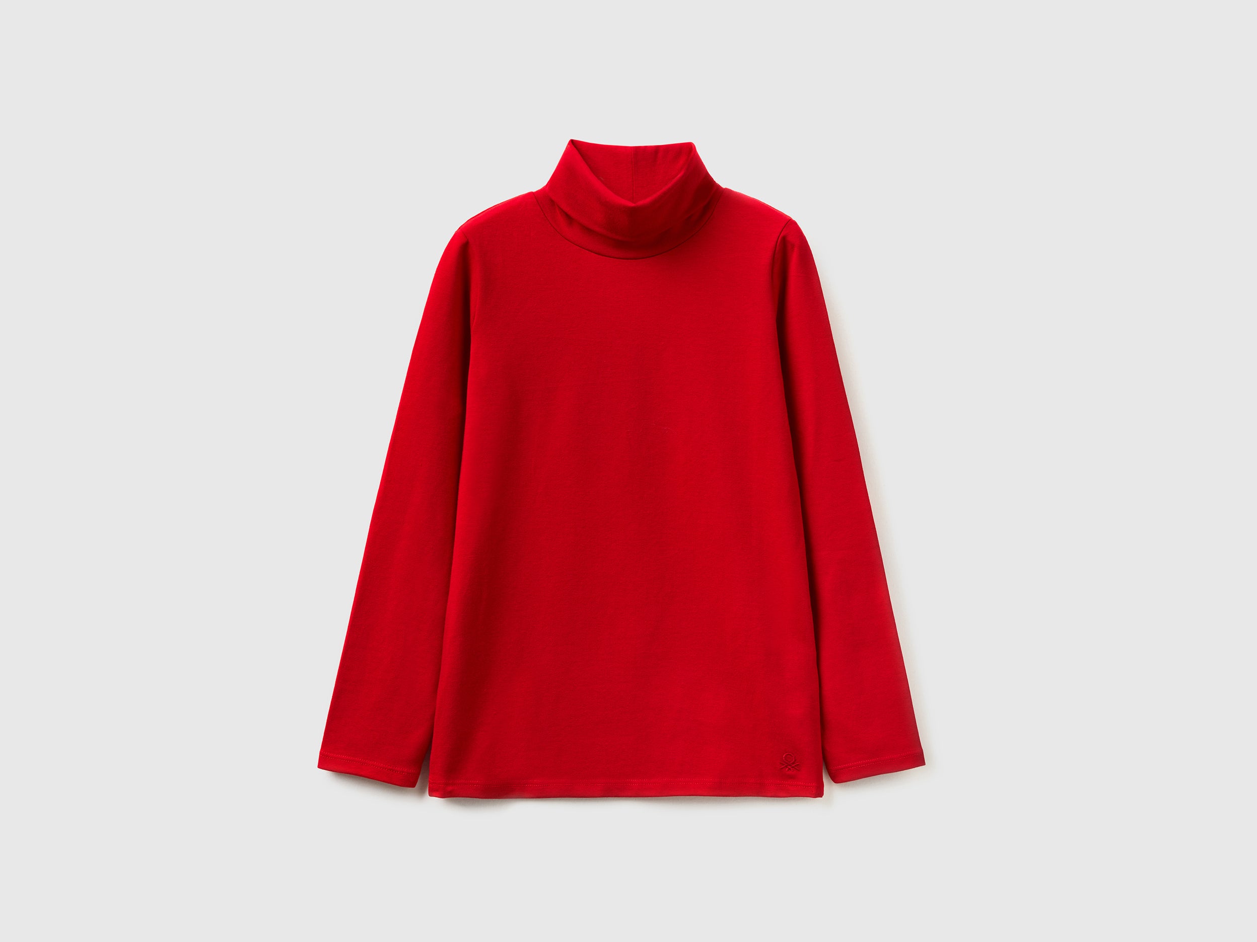 T-shirt stretch com gola alta - ucb_image_FS