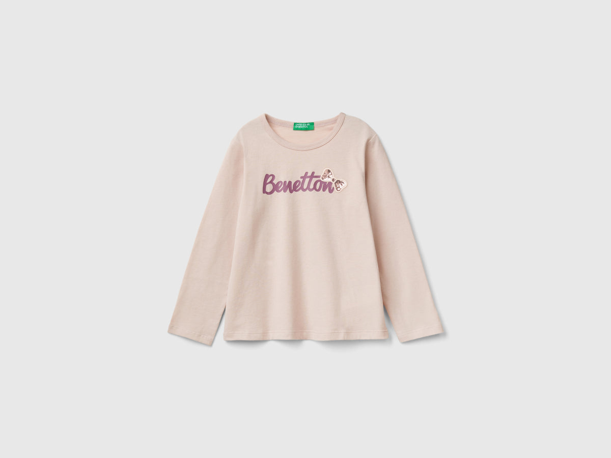 T-shirt com estampa e lantejoulas - ucb_image_FS