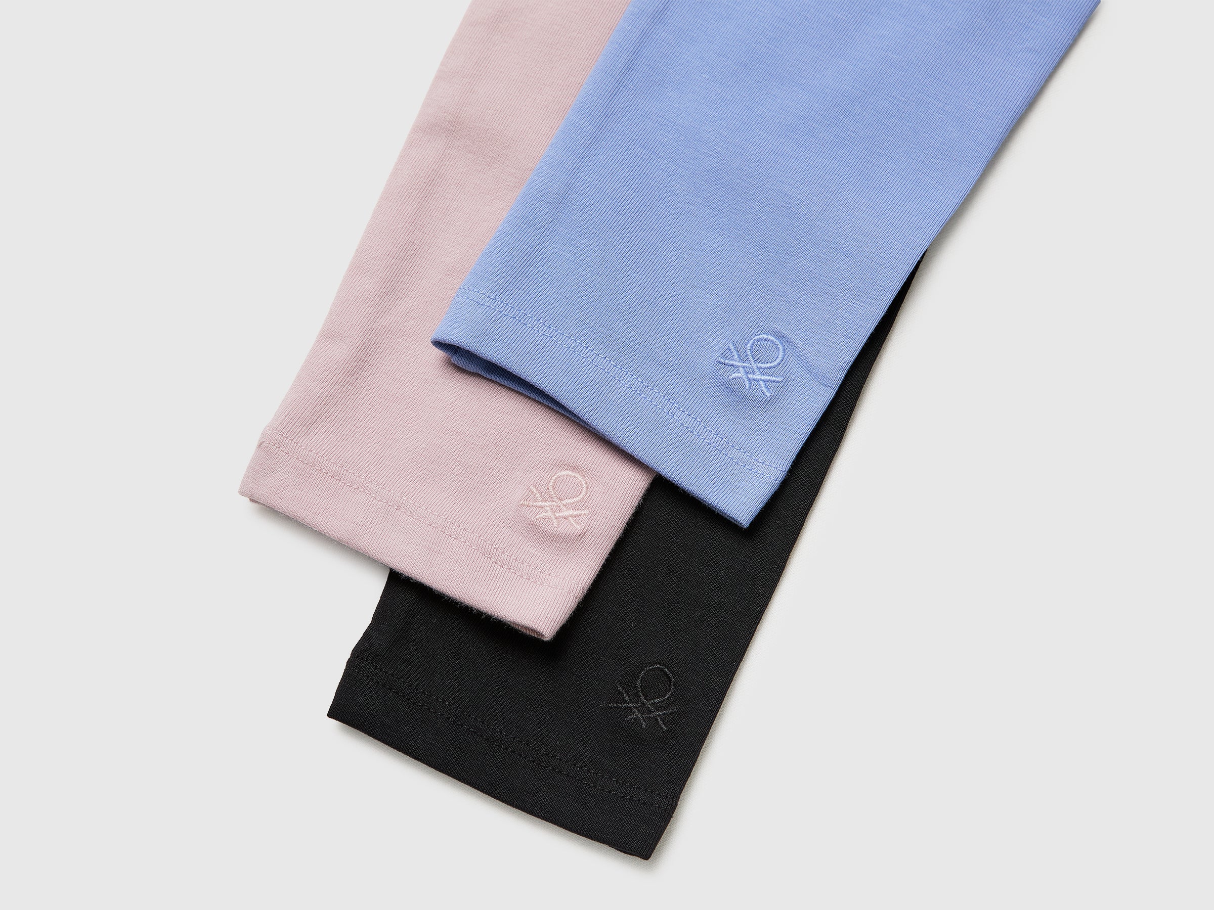 Três leggings em algodão stretch - ucb_image_DS1