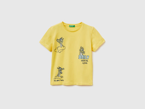 Crew neck T-shirt with print - ucb_image_FS