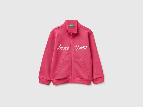 Zip-up sweatshirt with print - ucb_image_FS