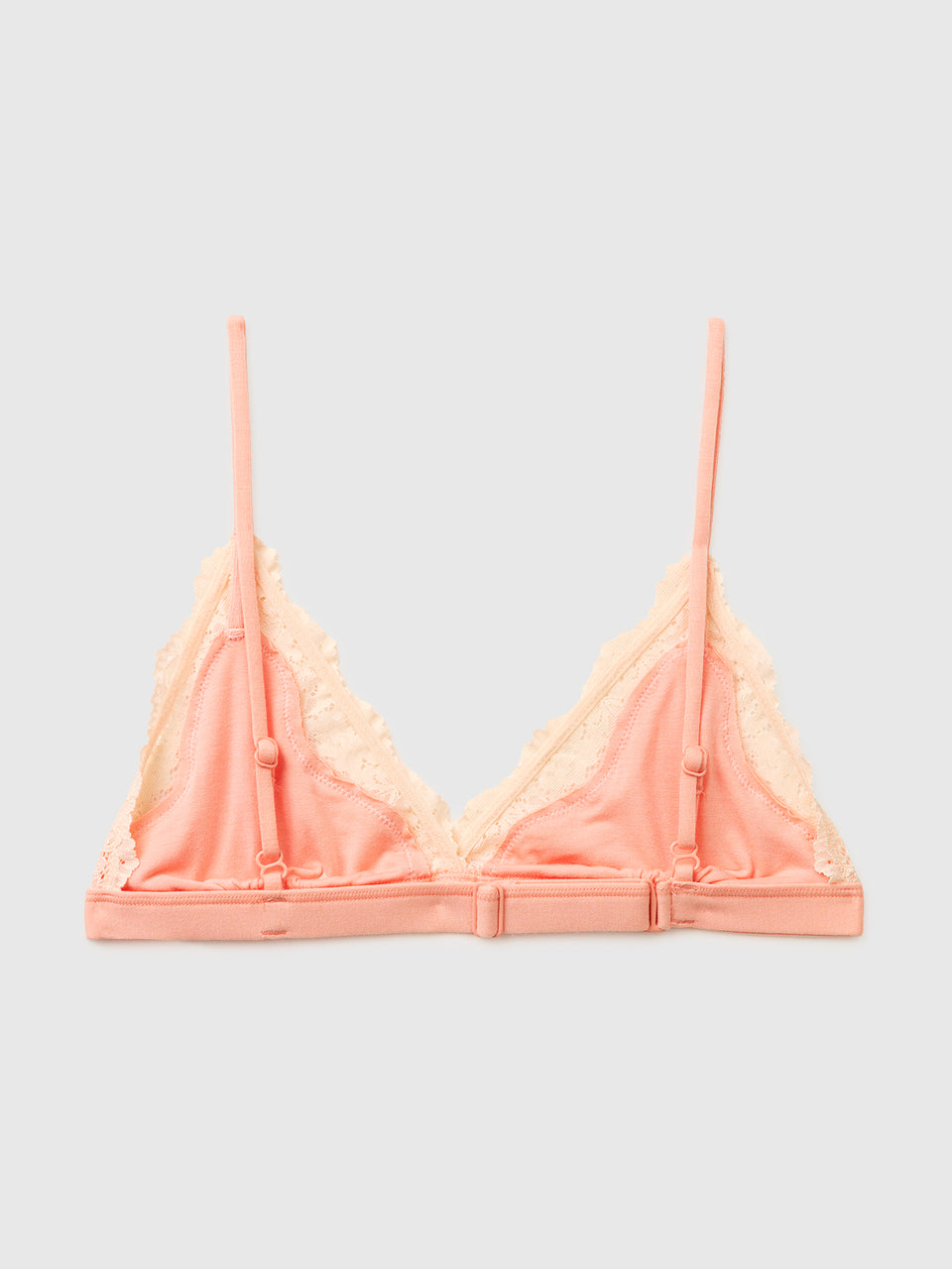Silk blend triangle bra with lace - ucb_image_BS