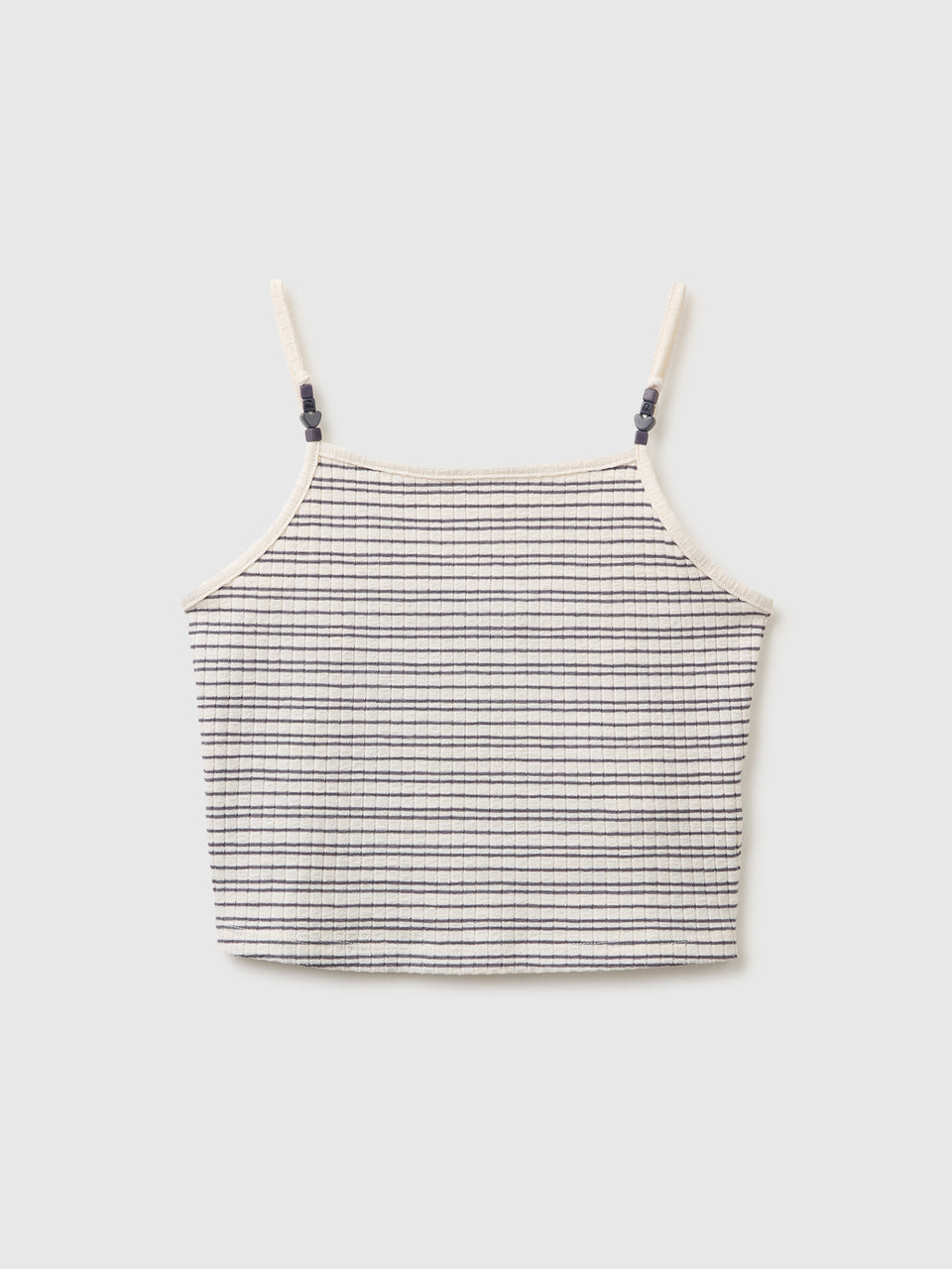 Striped tank top with beads - ucb_image_FS