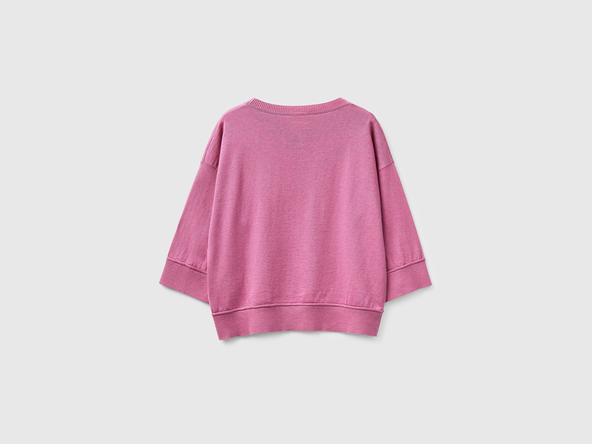 Crew neck sweater in cotton and wool - ucb_image_BS
