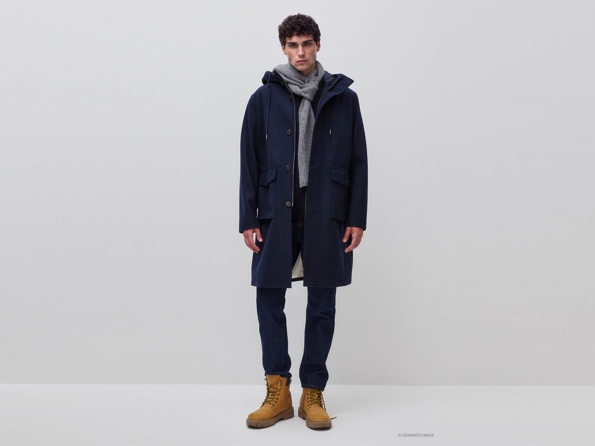 Parka em pano de lã mista - ucb_image_FY