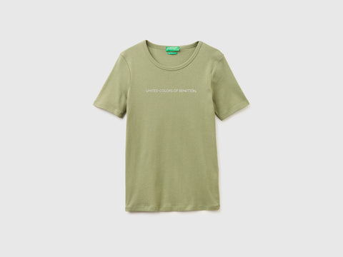 Short sleeve t-shirt with glitter logo - ucb_image_FS