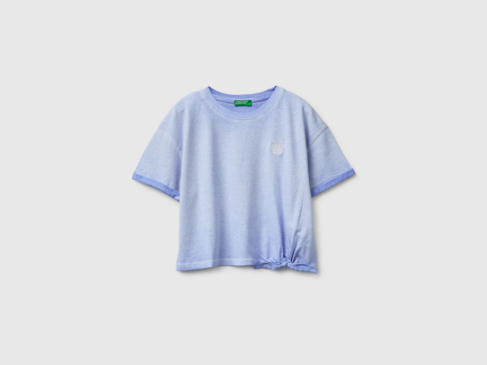 T-shirt with print and knot - ucb_image_FS