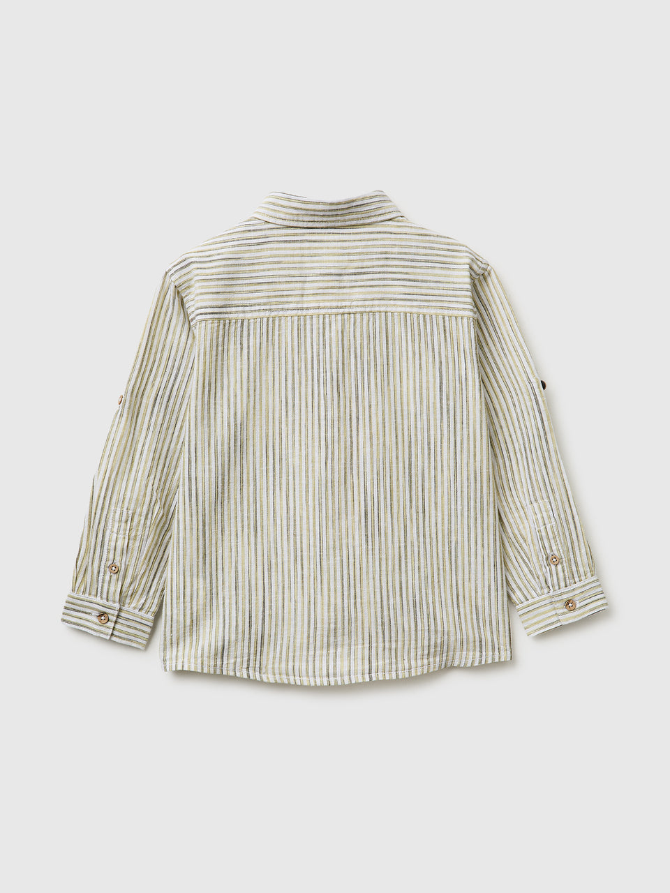Striped linen blend shirt - ucb_image_BS