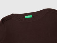 Brown sweater with boat neck - ucb_image_DS1