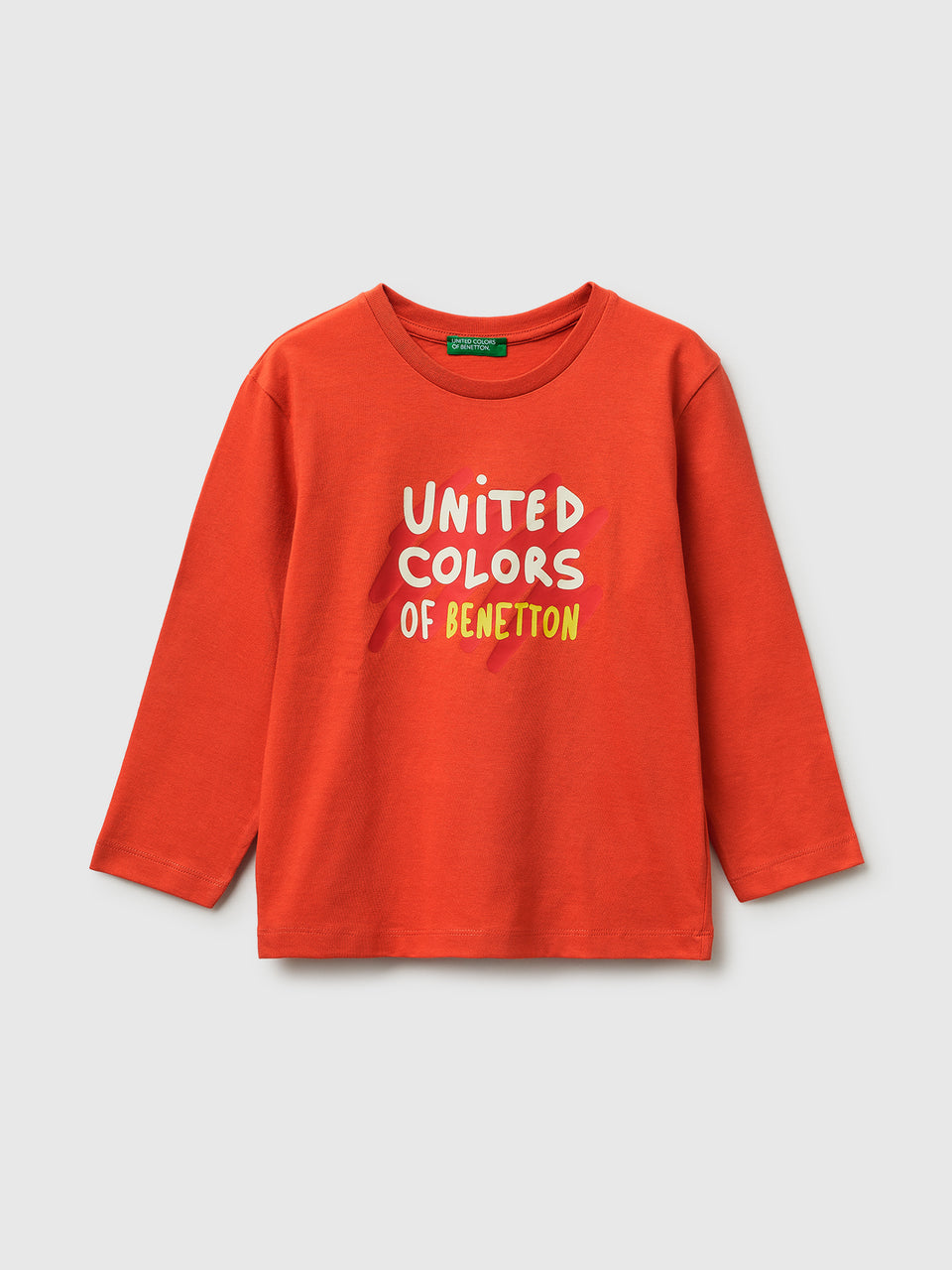T-shirt com estampa logótipo em algodão orgânico - ucb_image_FS