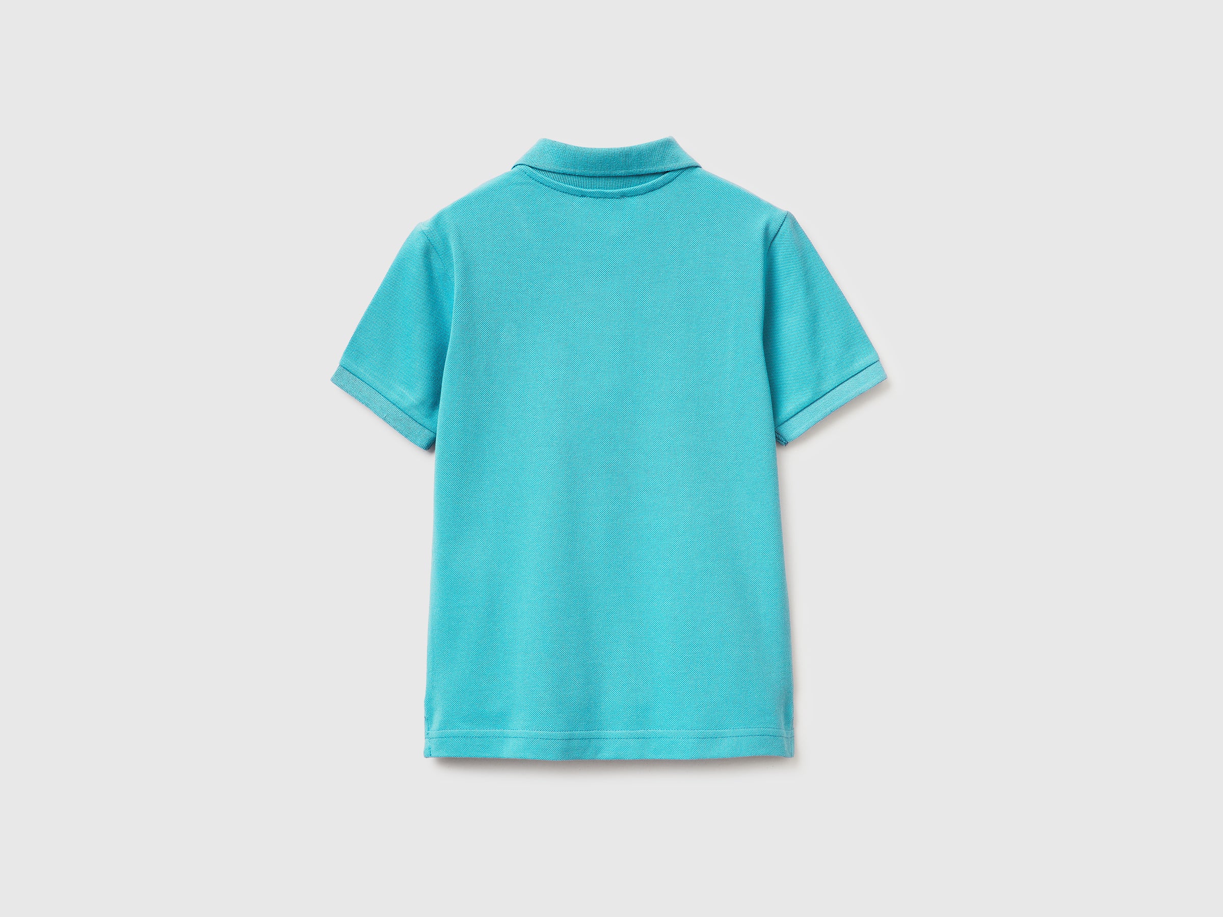 Slim fit polo in pure cotton - ucb_image_BS