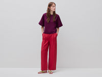 Blusa de gola redonda em linho puro - ucb_image_FY