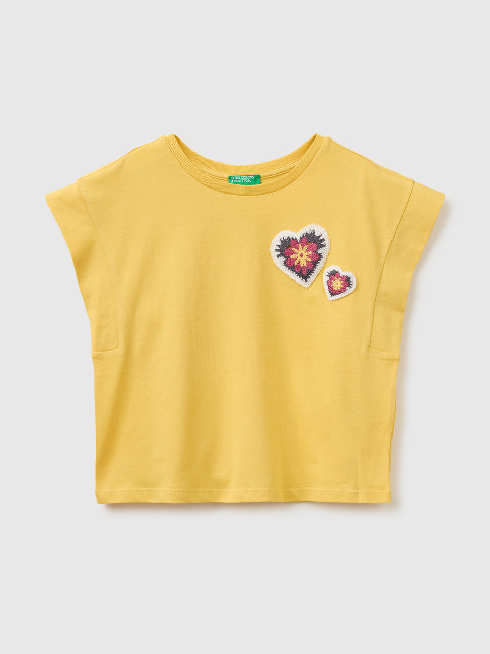 Sleeveless T-shirt with embroidery - ucb_image_FS
