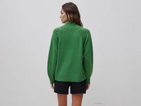 Camisola de gola alta com botões 100% lã - ucb_image_B