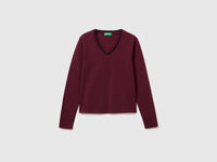 Fitted V-neck T-shirt - ucb_image_FS