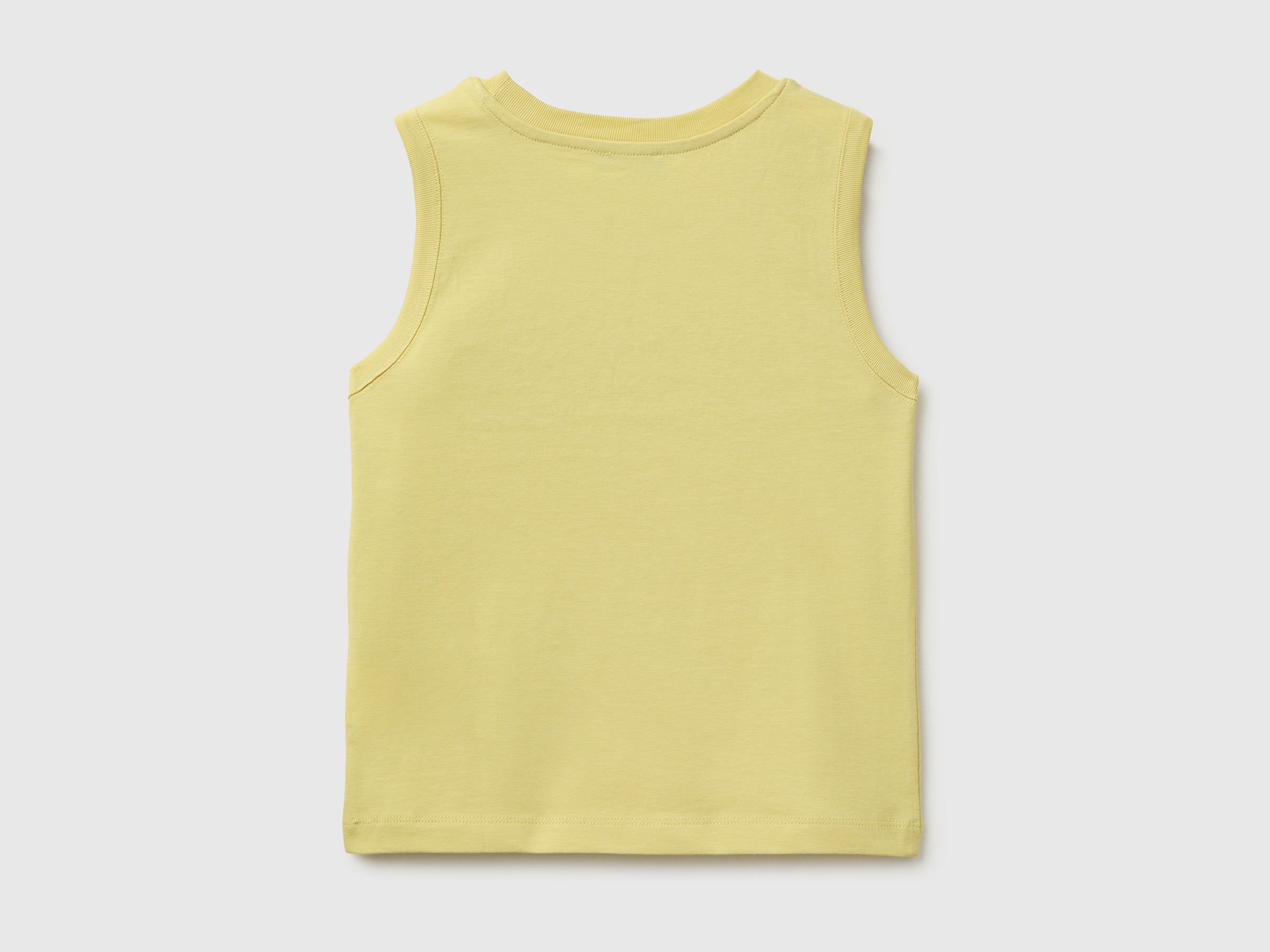 Organic cotton tank top with logo print - ucb_image_BS