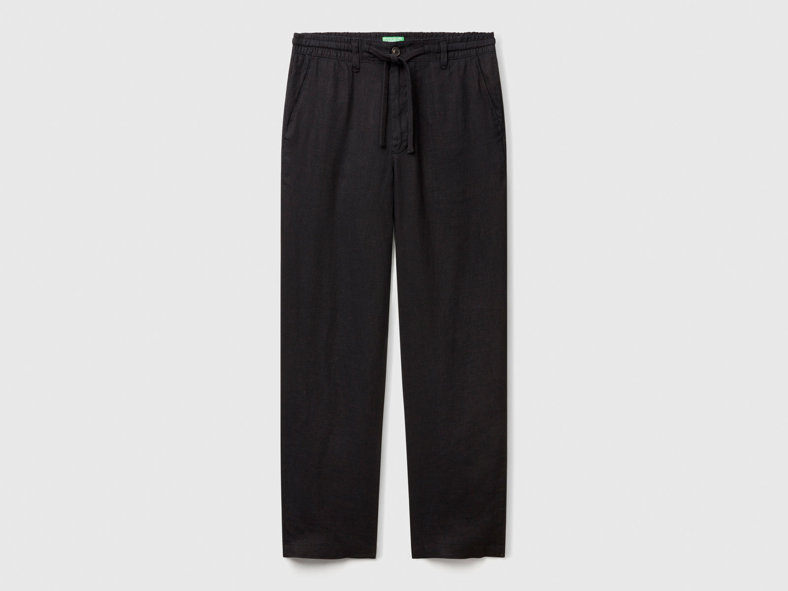 Trousers in pure linen with drawstring - ucb_image_FS