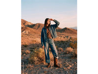 Vintage wash cropped cuffed jeans - ucb_image_F