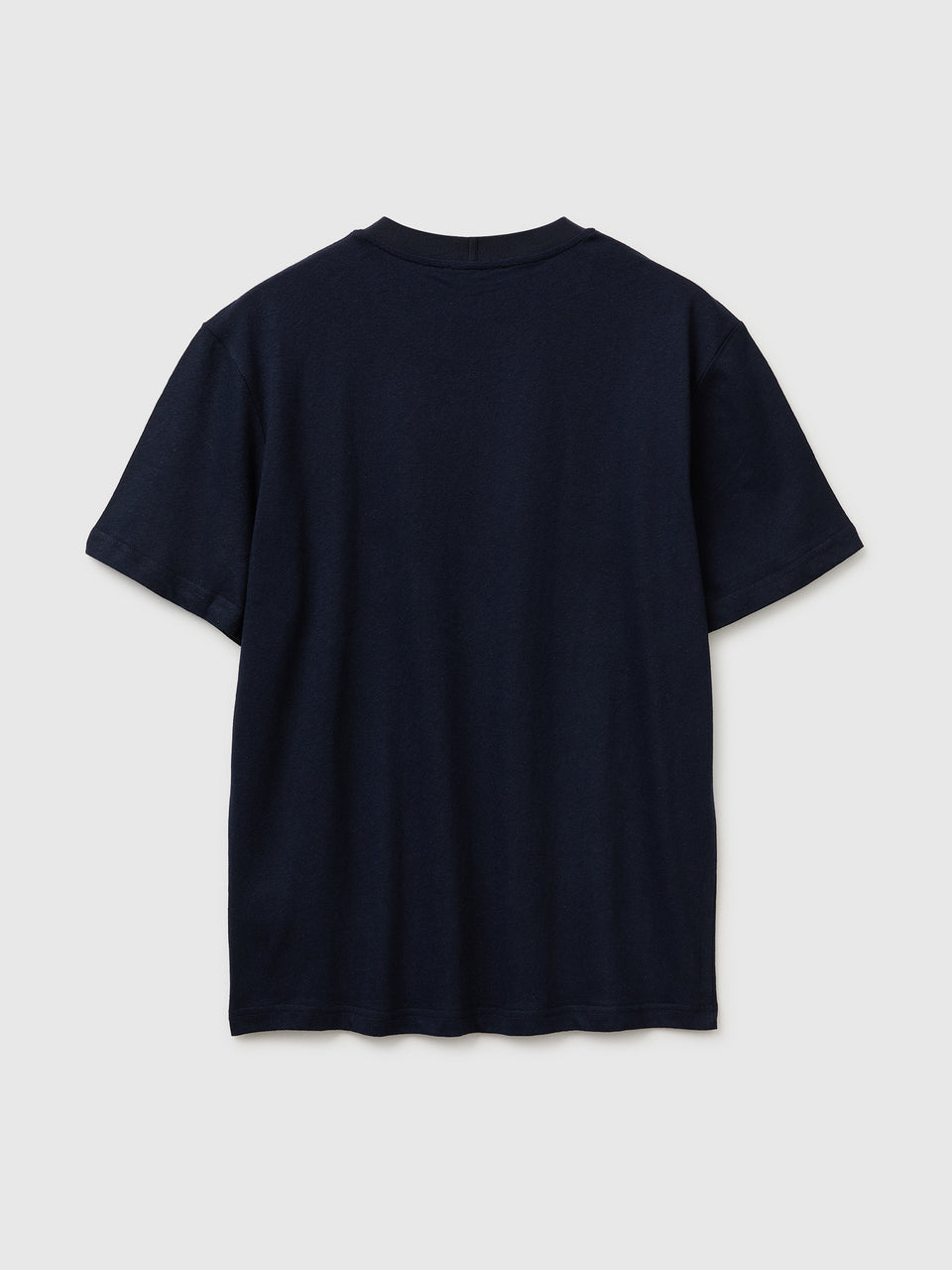 Crew neck T-shirt in linen blend - ucb_image_BS