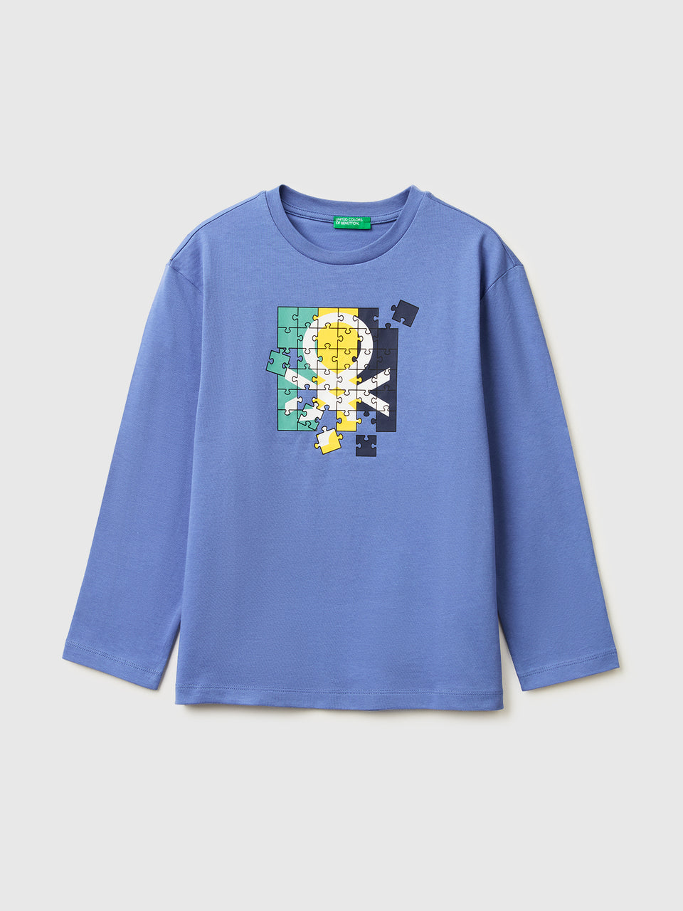 T-shirt in organic cotton with logo print - ucb_image_FS