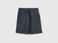 Bermuda shorts in pure cotton fleece - ucb_image_FS