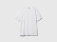 T-shirt em algodão com bolso pequeno - ucb_image_FS