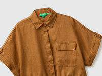 Camisa sahariana em linho puro - ucb_image_FY