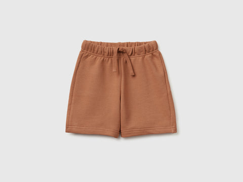 Cotton fleece bermuda shorts - ucb_image_FS