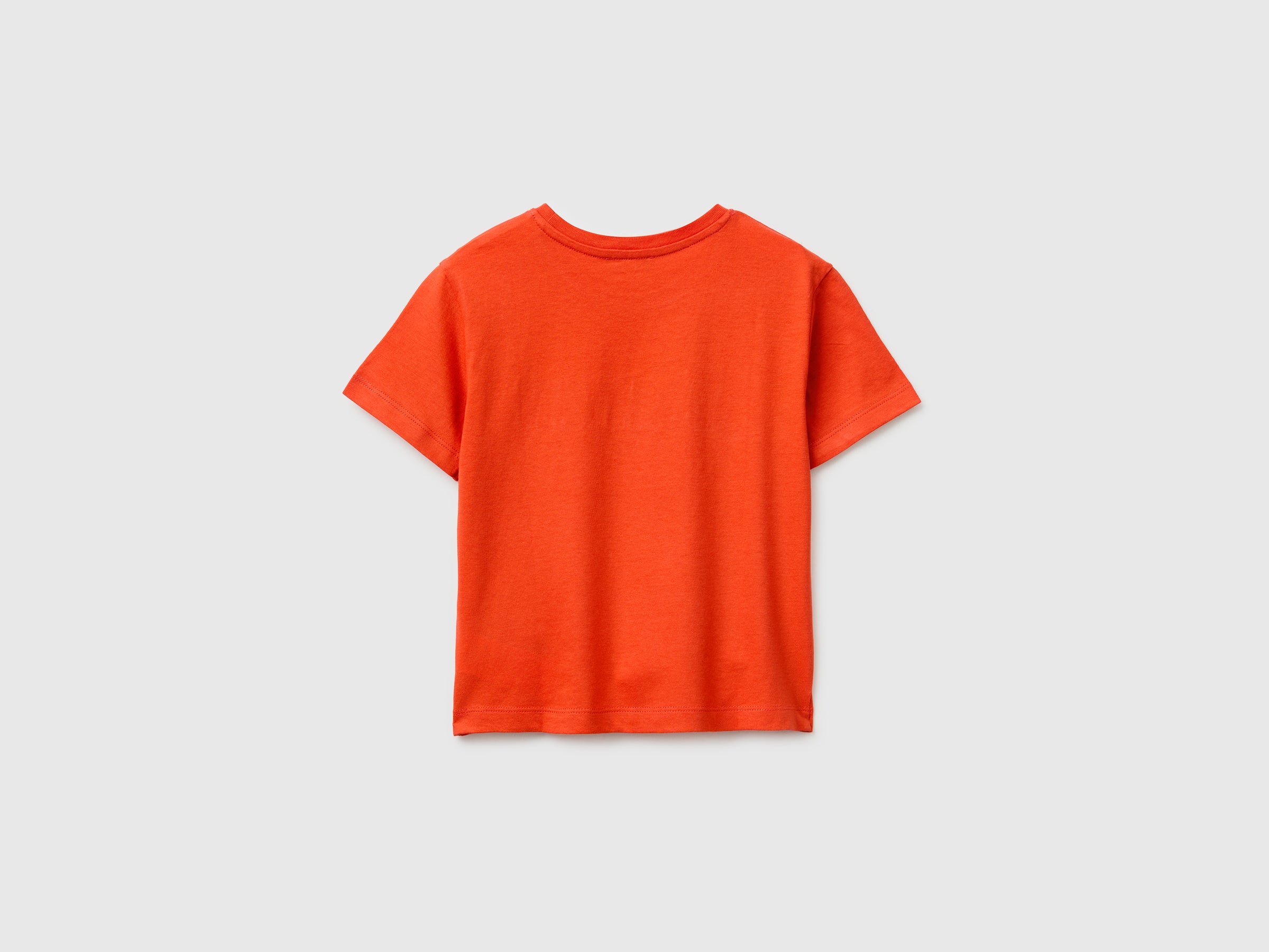 Organic cotton T-shirt with logo print - ucb_image_BS