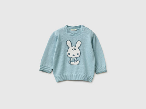 Sweater with bunny inlay - ucb_image_FS