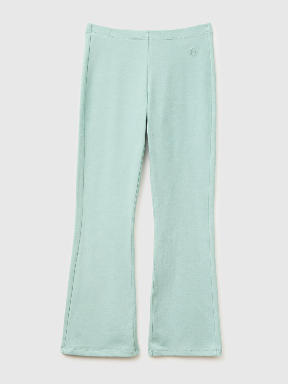 Stretch cotton flared leggings - ucb_image_FS