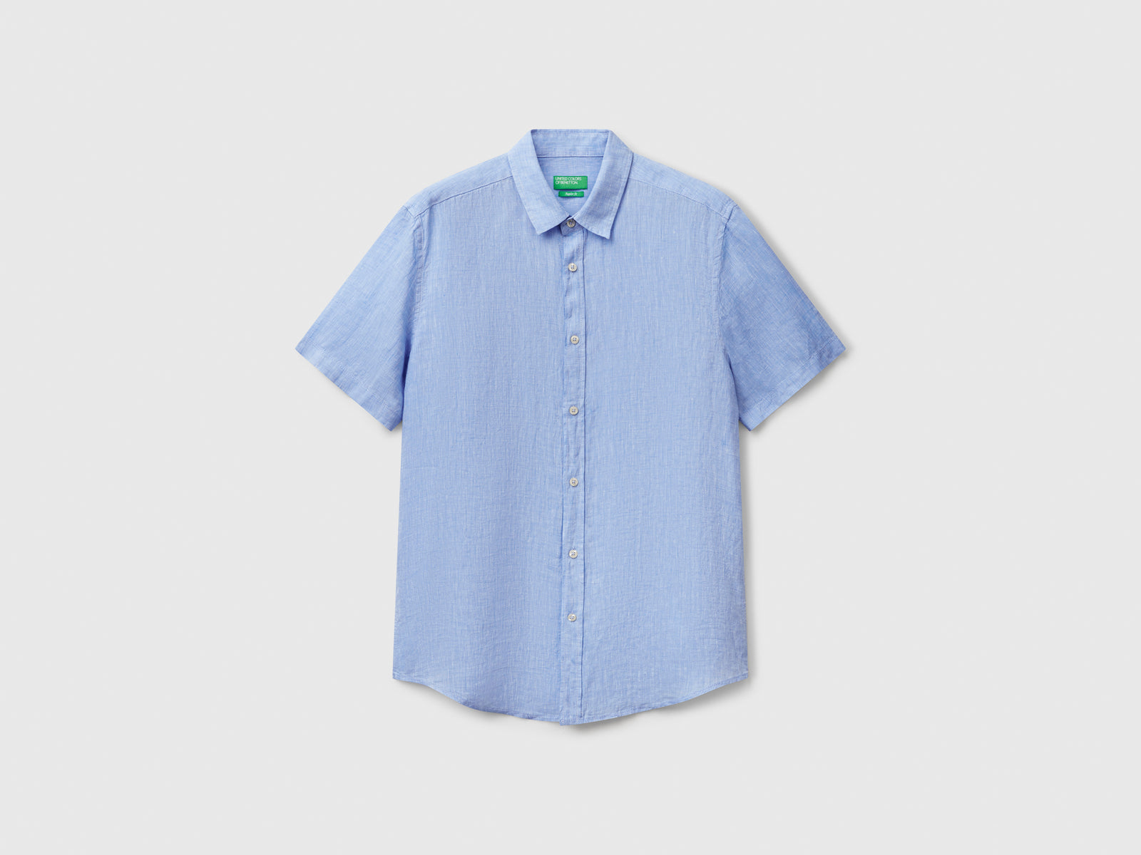 Short sleeve shirt in pure linen - ucb_image_FS