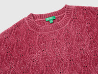 Camisola de gola redonda em chenille - ucb_image_DS1