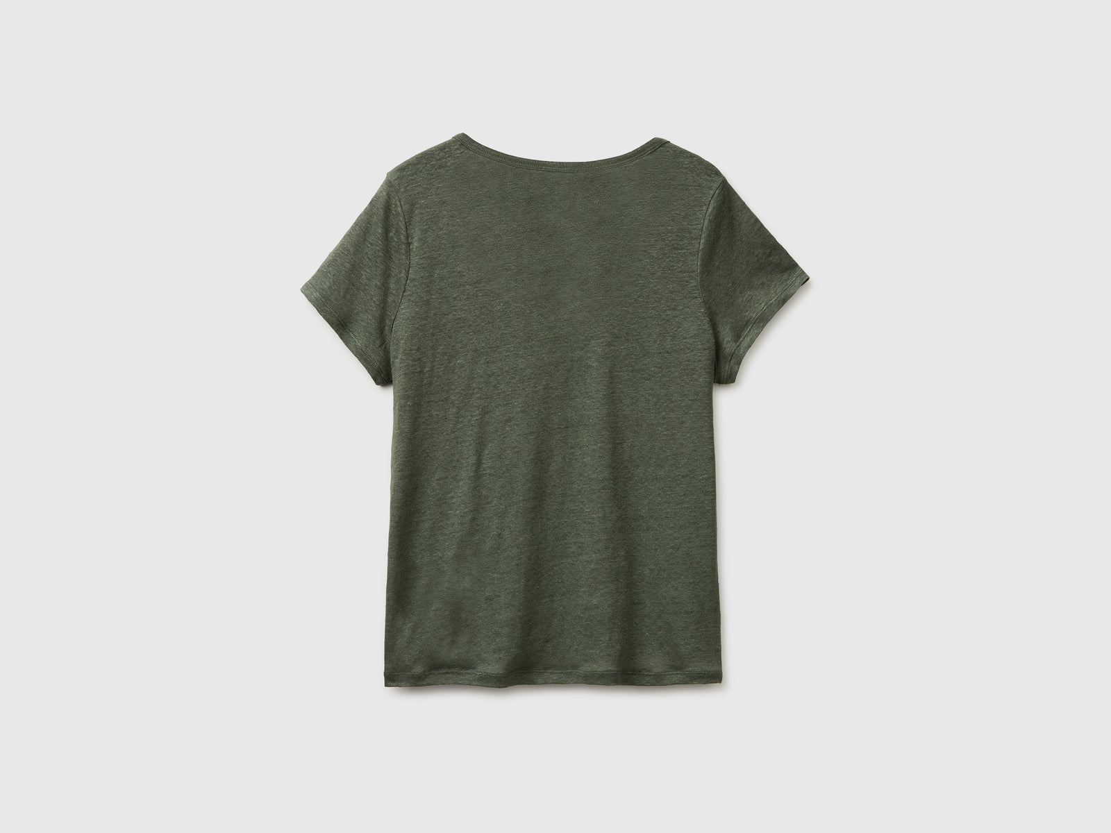 Round-neck T-shirt in pure linen - ucb_image_BS