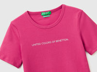 Short sleeve t-shirt with glitter logo - ucb_image_DS1
