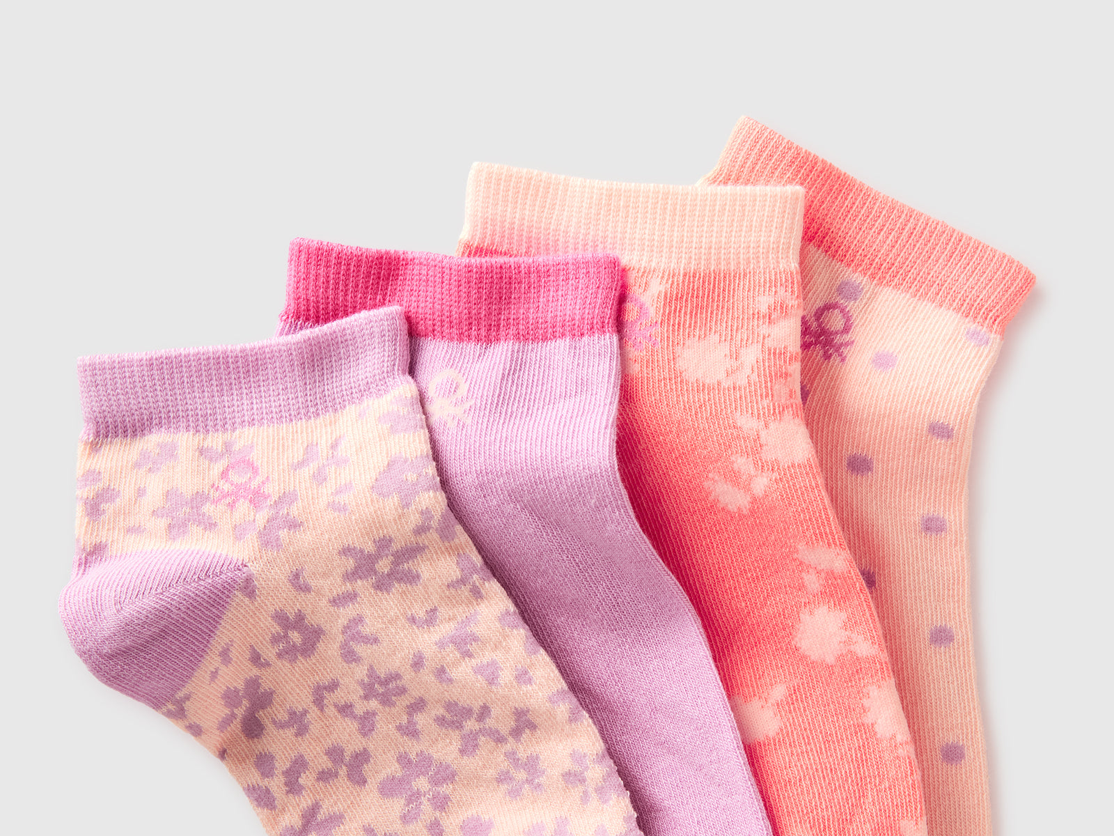 Four patterned short socks - ucb_image_DS1