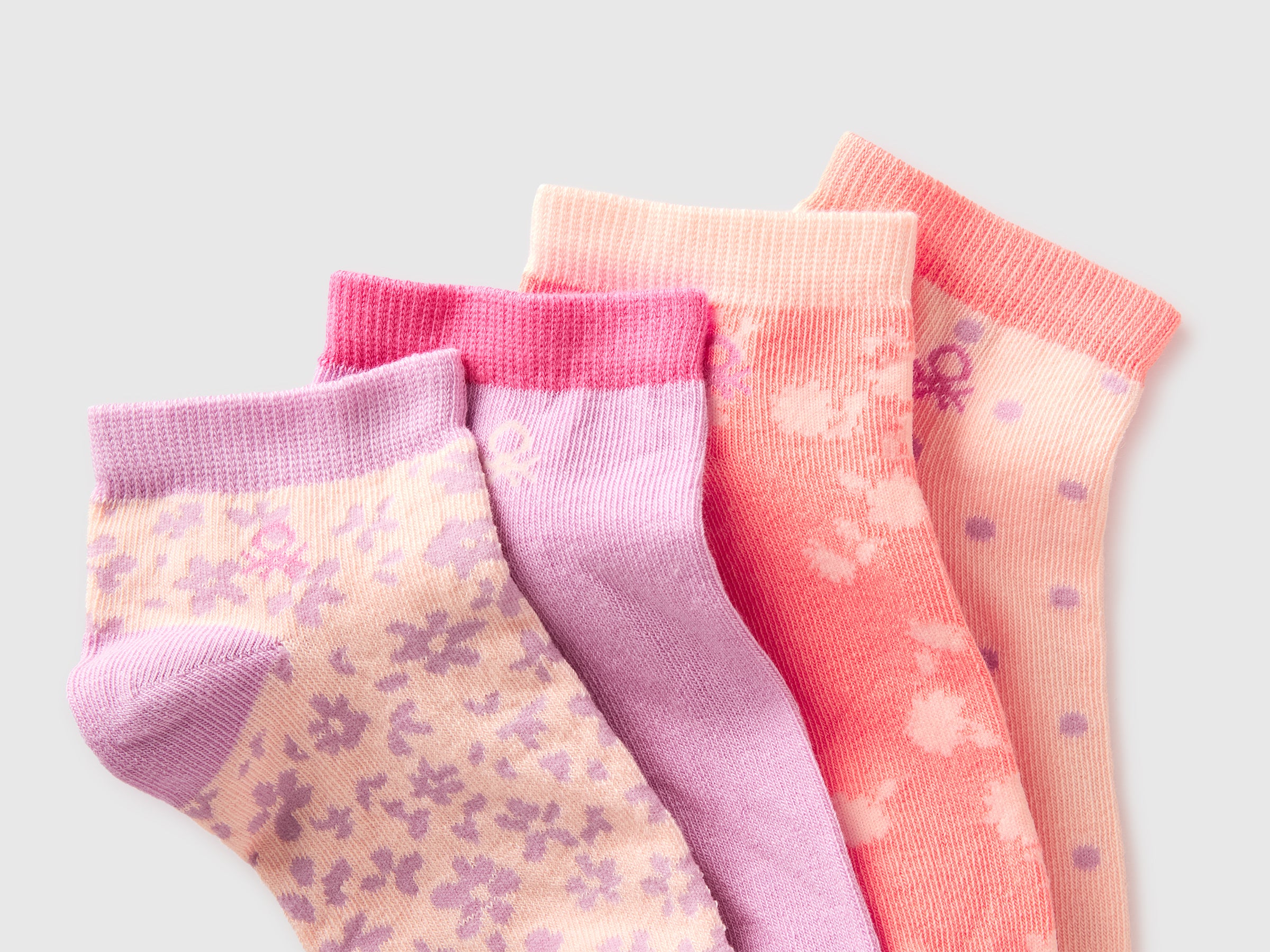 Four patterned short socks - ucb_image_DS1