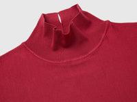 Camisola de gola alta com manga em forma de asa de morcego - ucb_image_DS1