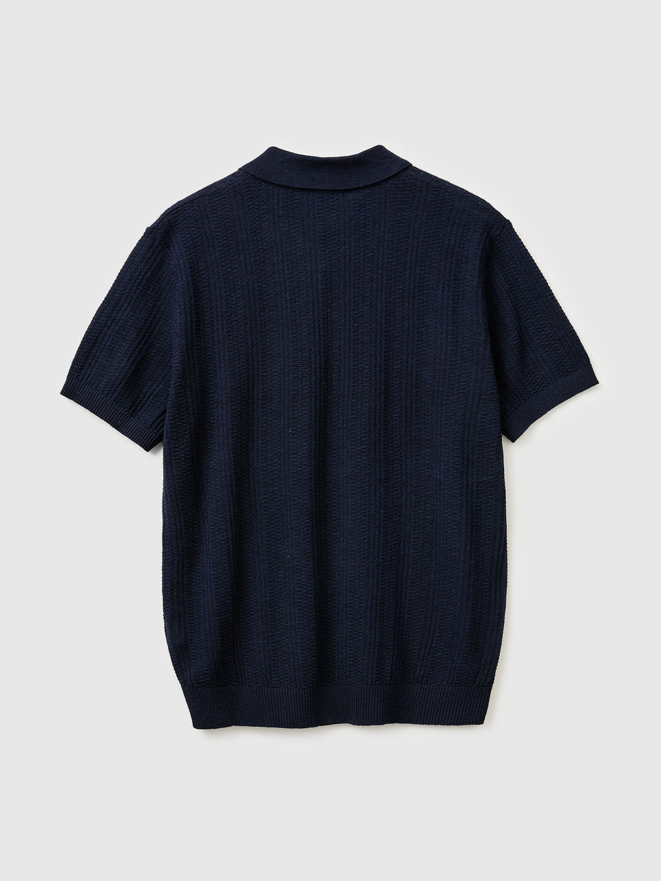 Textured linen blend polo shirt - ucb_image_BS