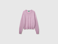 Camisola de gola redonda em mistura de caxemira - ucb_image_FS