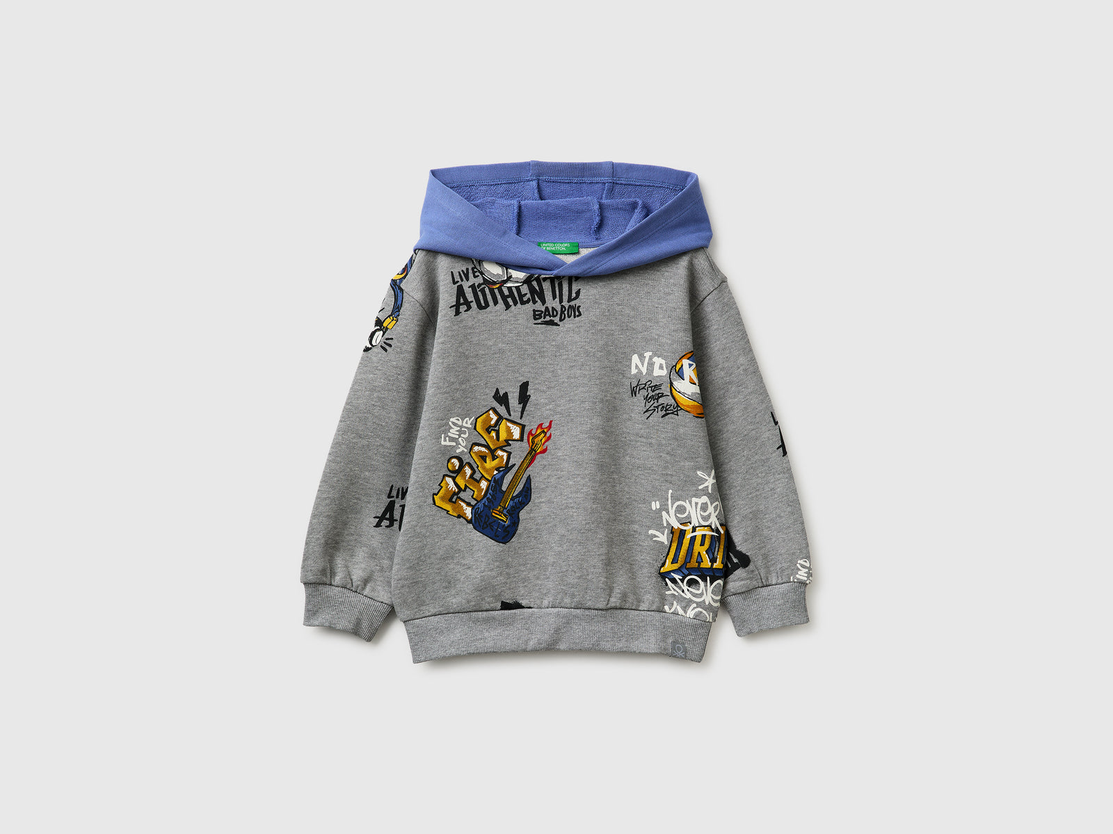 Printed hoodie - ucb_image_FS
