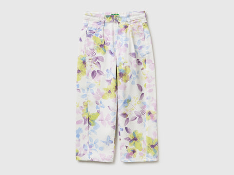 Baggy fit floral trousers - ucb_image_FS