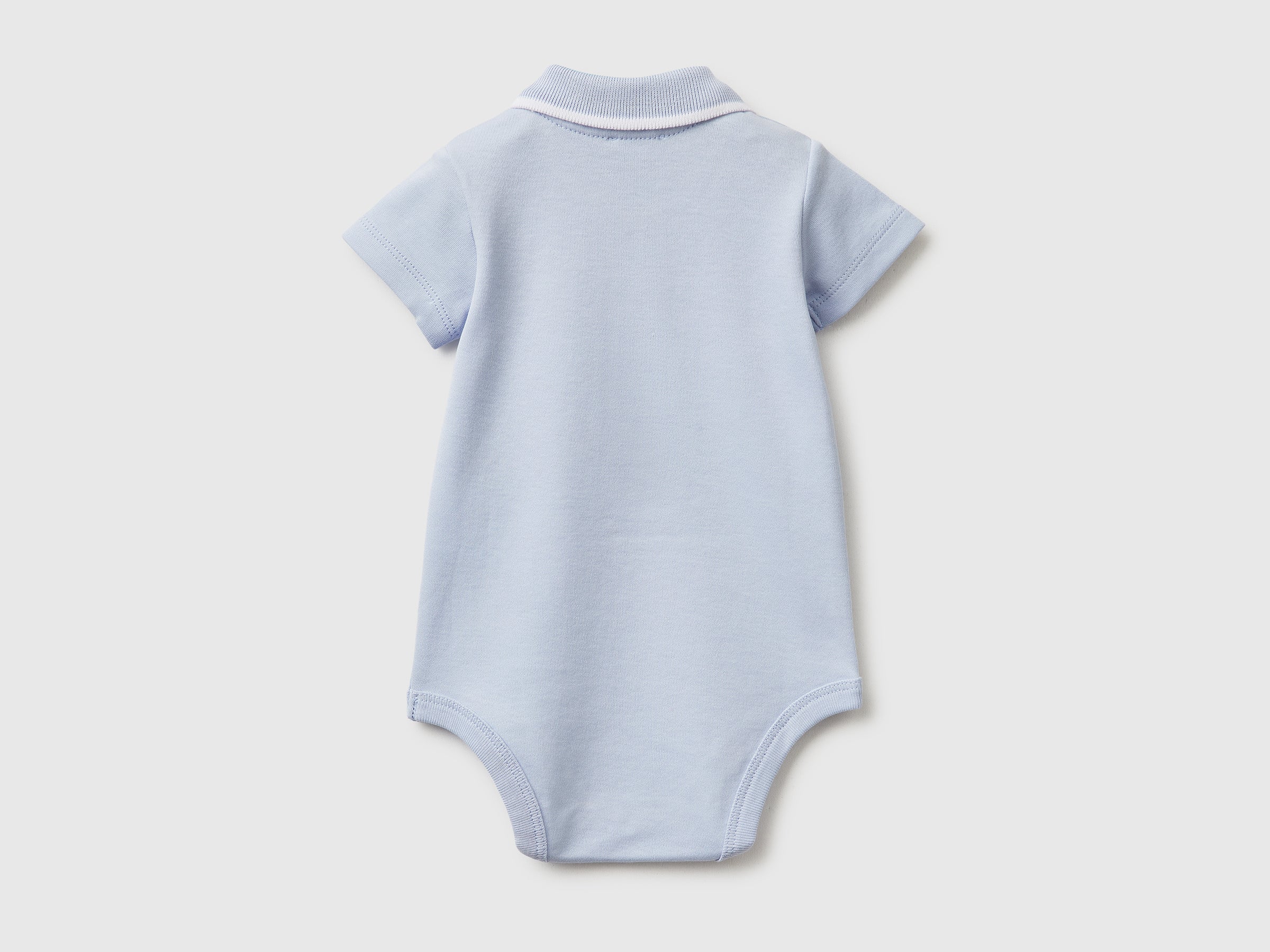 Polo onesie in organic cotton - ucb_image_BS