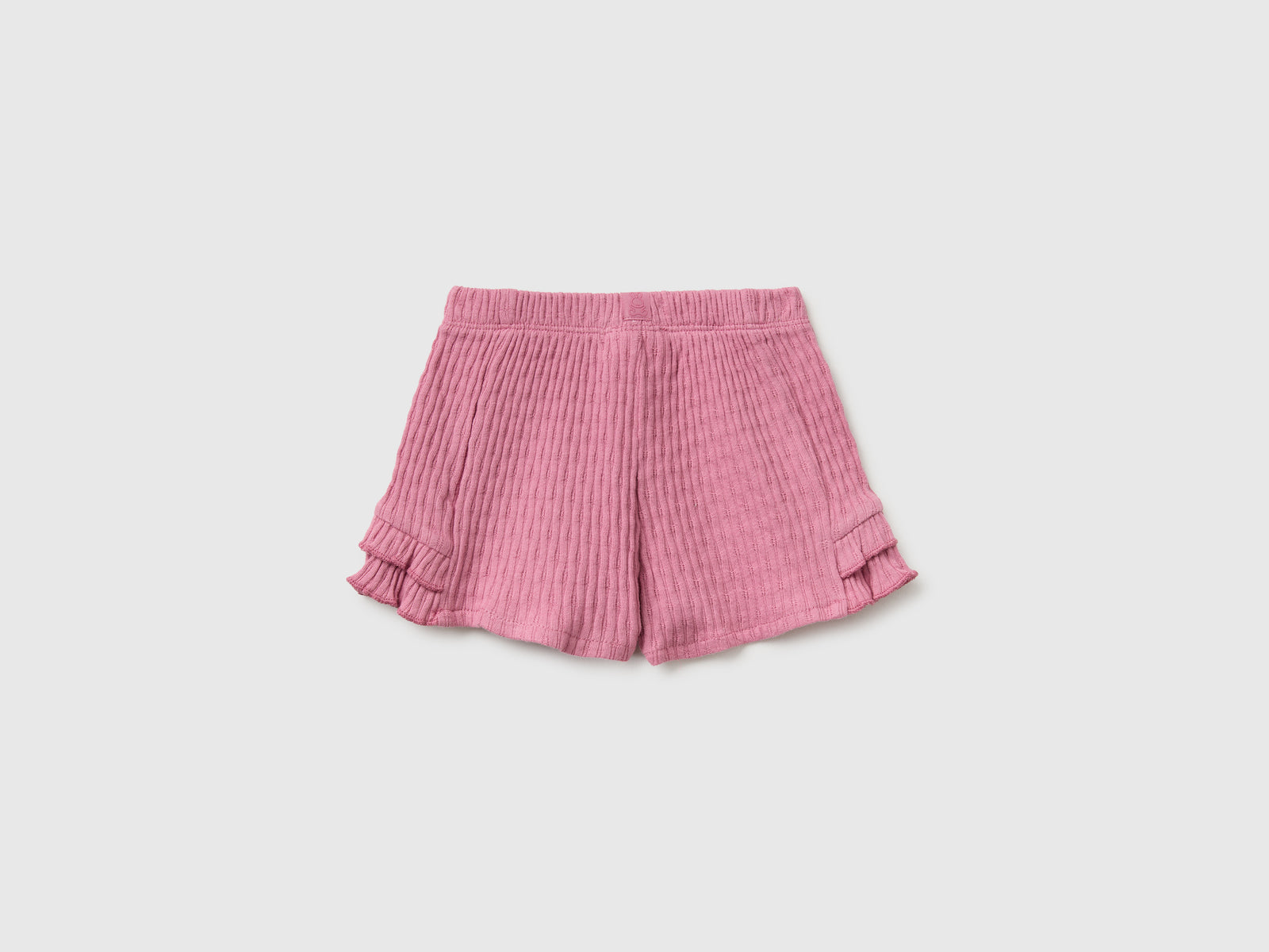Shorts em algodão puro com folhos - ucb_image_BS