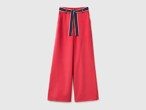 Trousers with striped belt - ucb_image_FS