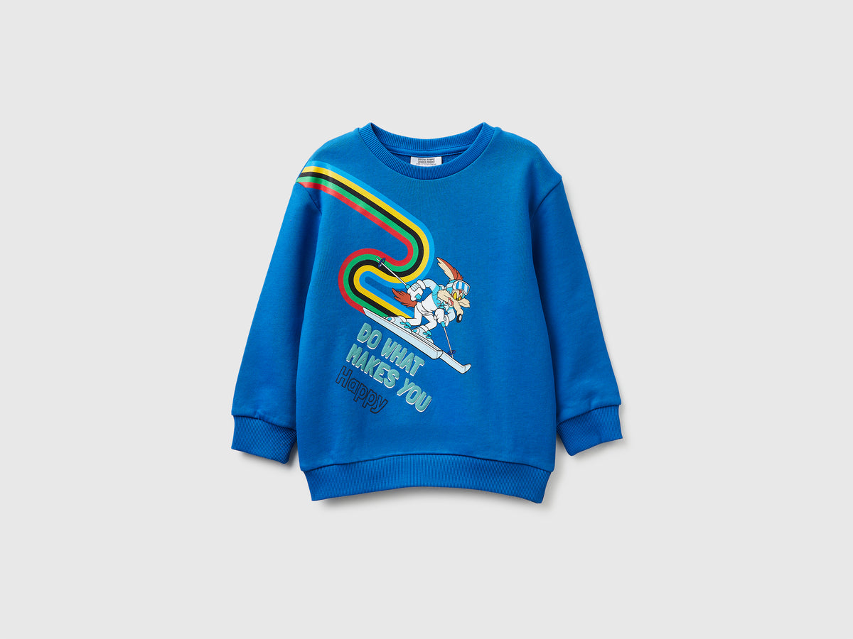 Looney Tunes x Olympic Collection blue sweatshirt - ucb_image_FS