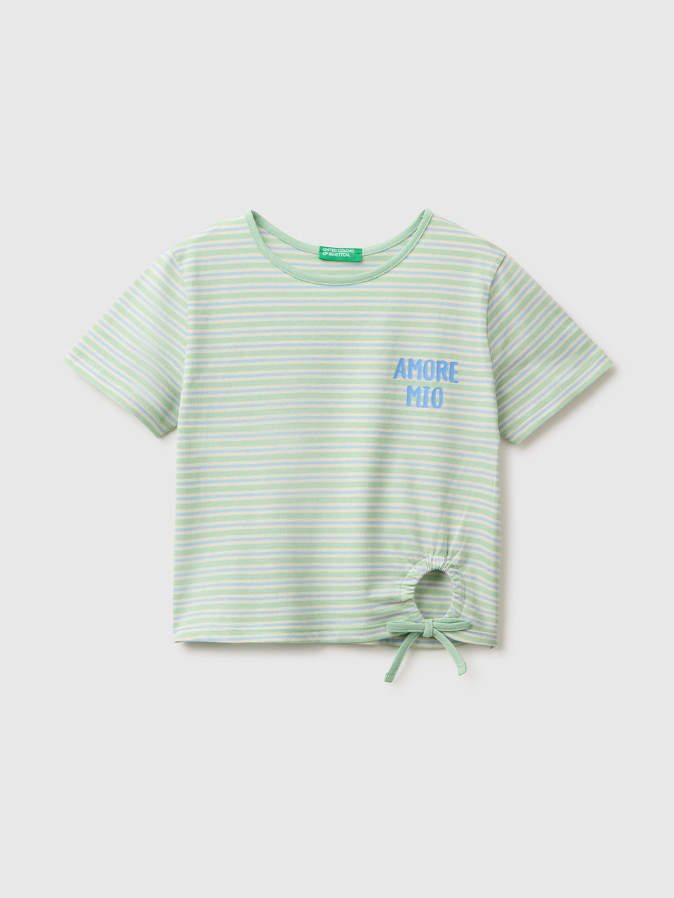 Striped T-shirt with writing - ucb_image_FS