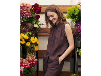 100% linen sleeveless blouse - ucb_image_FY
