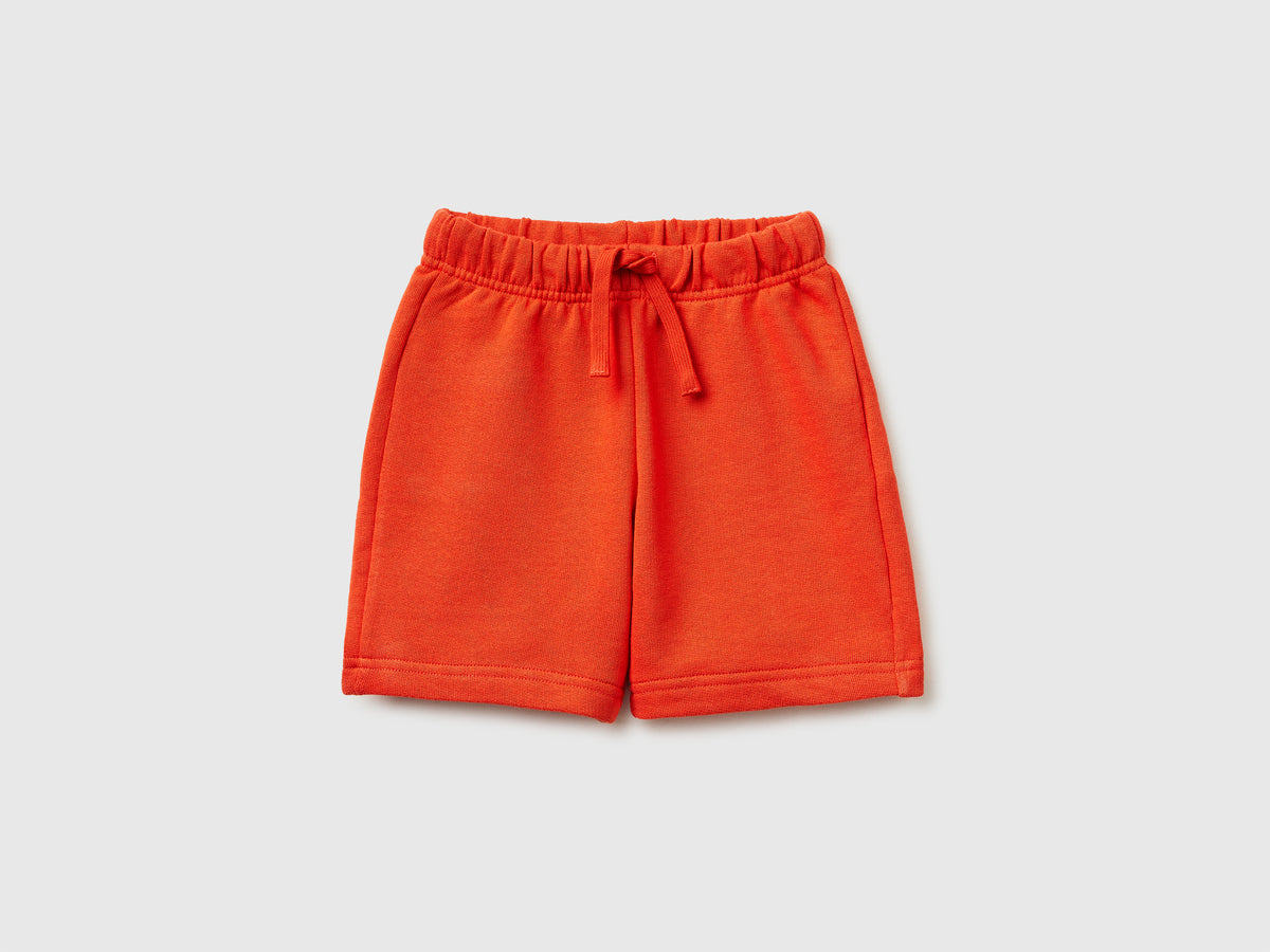 Cotton fleece bermuda shorts - ucb_image_FS